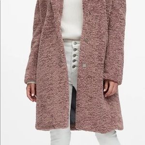 Banana Republic Teddy Car Coat sz medium